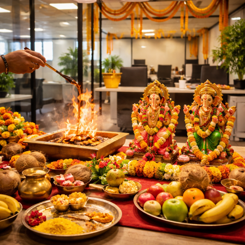 Office Opening Pooja in Varanasi