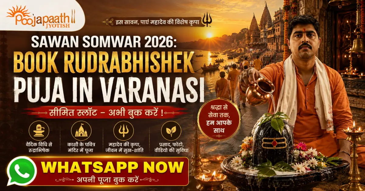 Sawan Somwar Rudrabhishek Puja in Varanasi